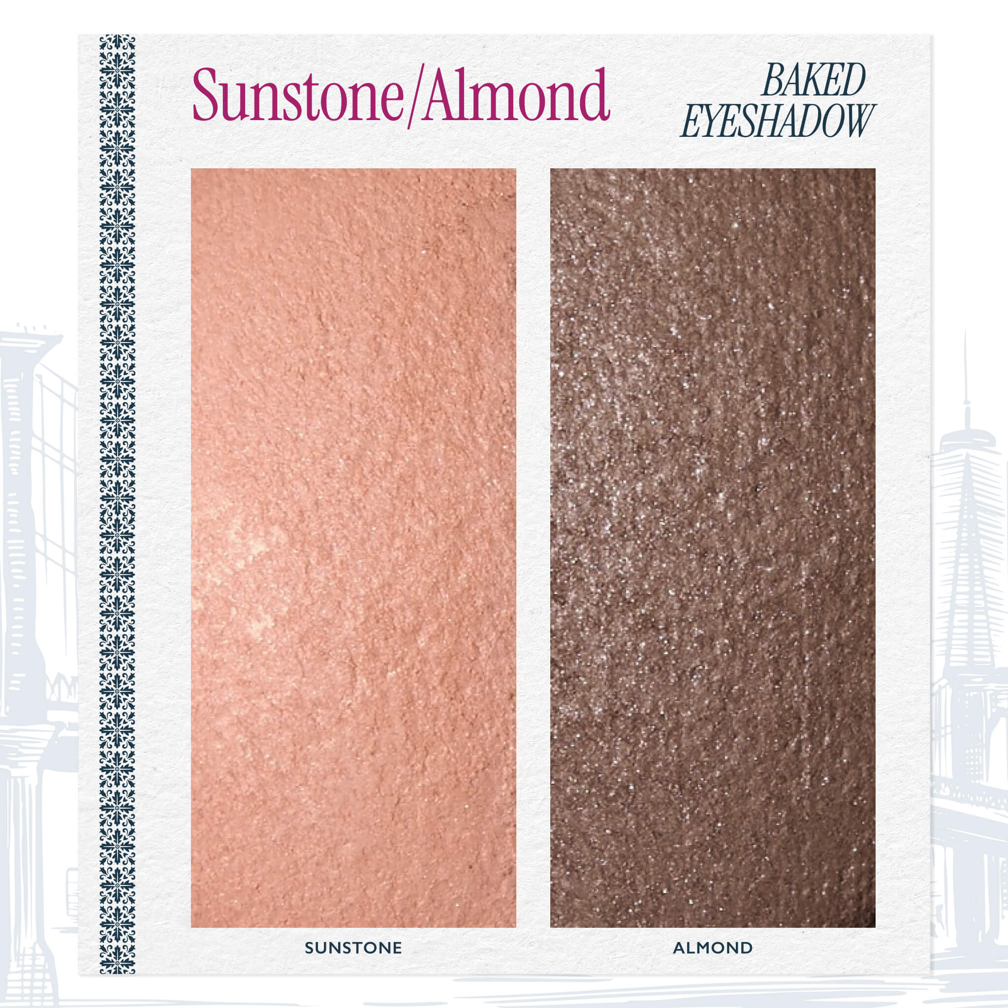 Baked Eyeshadow, Sunstone/Almond - Image 3