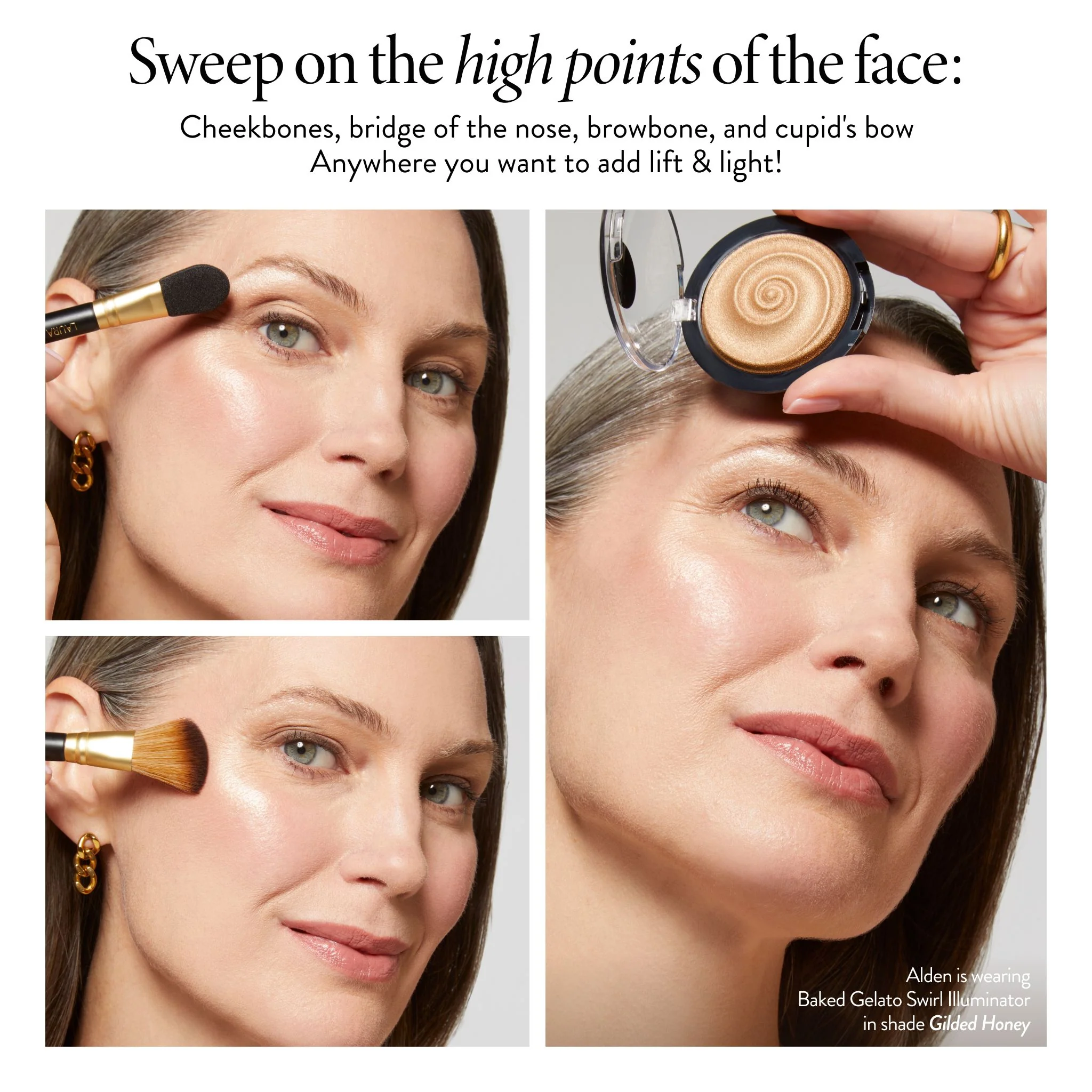 Baked Gelato Swirl Illuminator in Gilded Honey - Image 5
