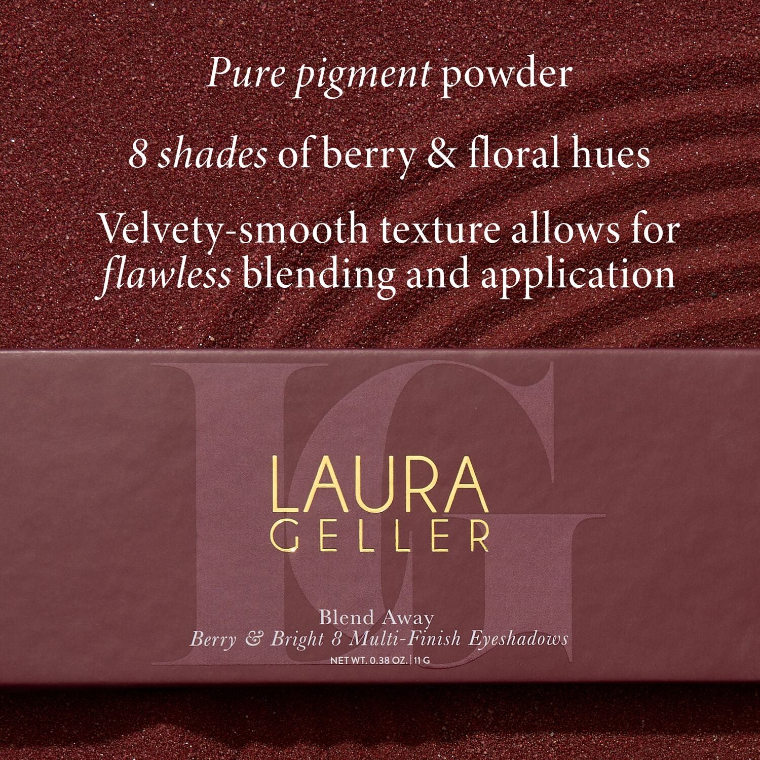 Blend Away Berry & Bright 8 Multi-Finish Eyeshadows - Image 3