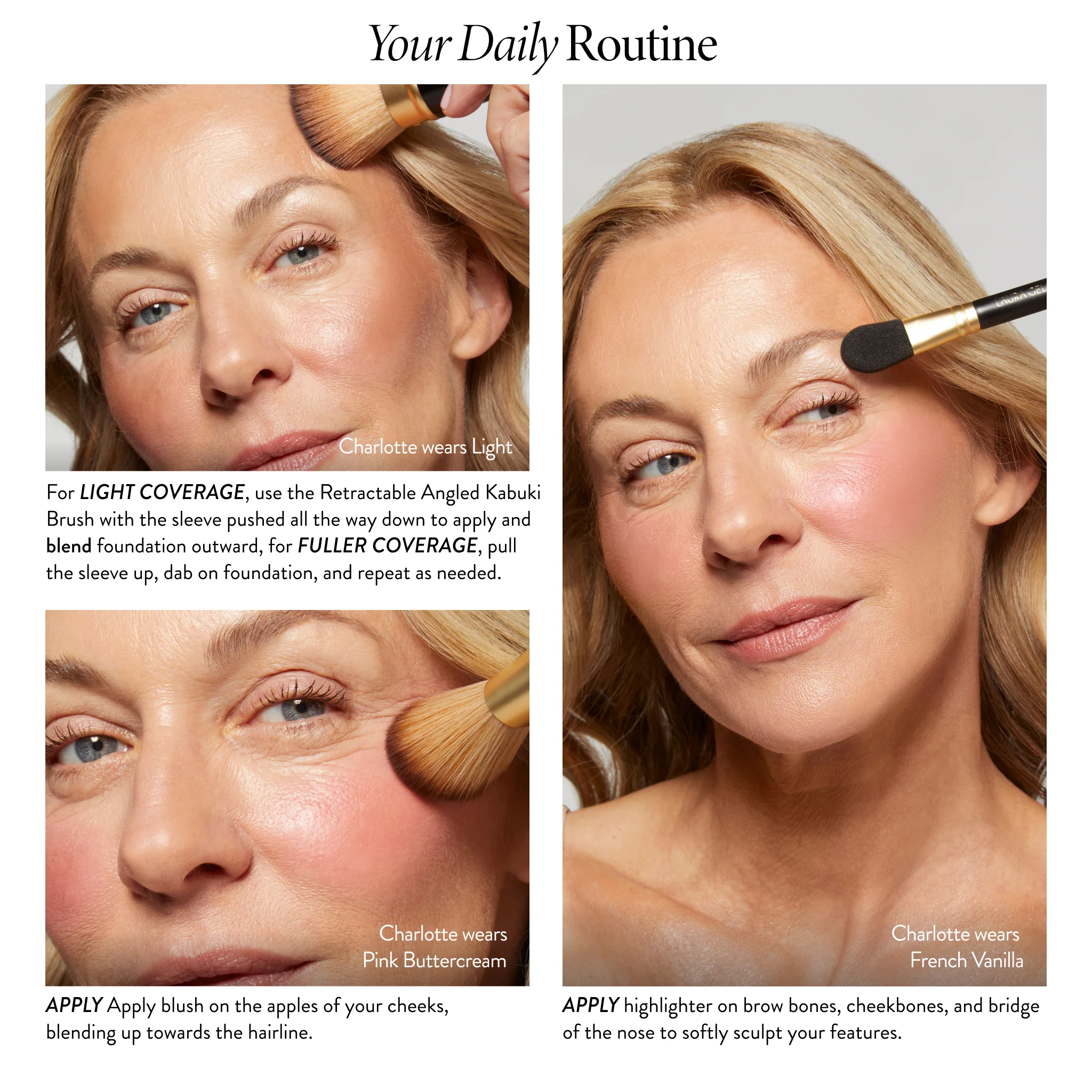 Daily Routine: Natural Finish Full Face Kit (4 PC) - Image 6