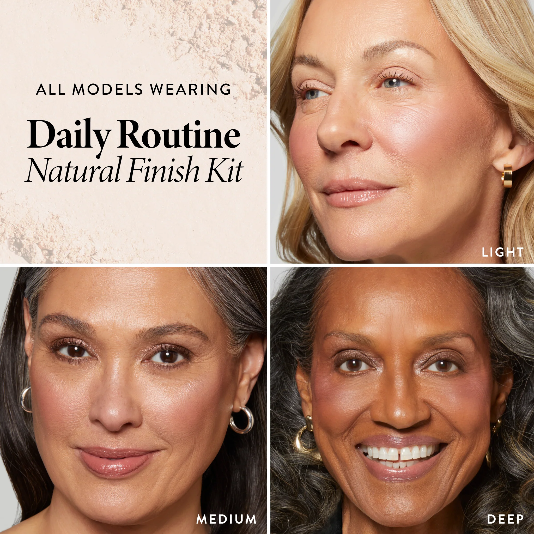Daily Routine: Natural Finish Full Face Kit (4 PC) - Image 7
