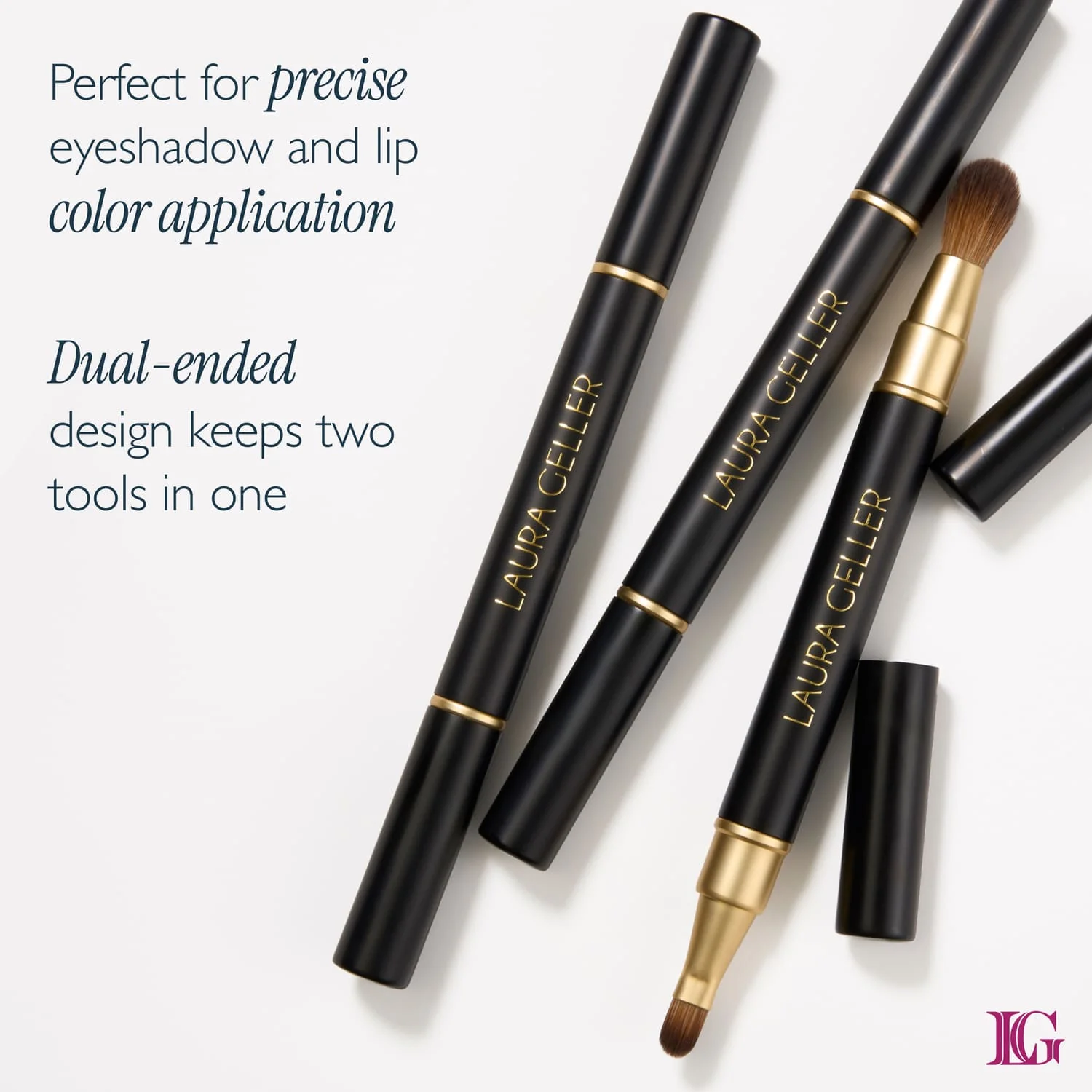 Dual-Ended Retractable Lip + Eyeshadow Brush - Image 3