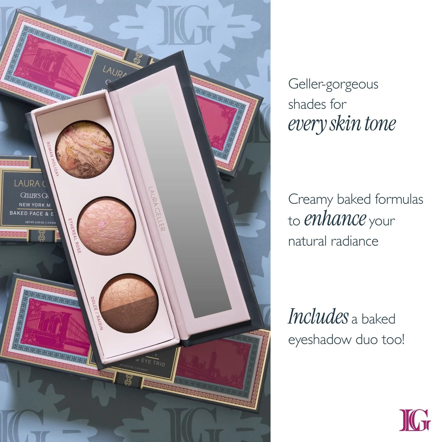 Geller's Greatest Baked Face & Eye Palette: New York Minute - Image 5