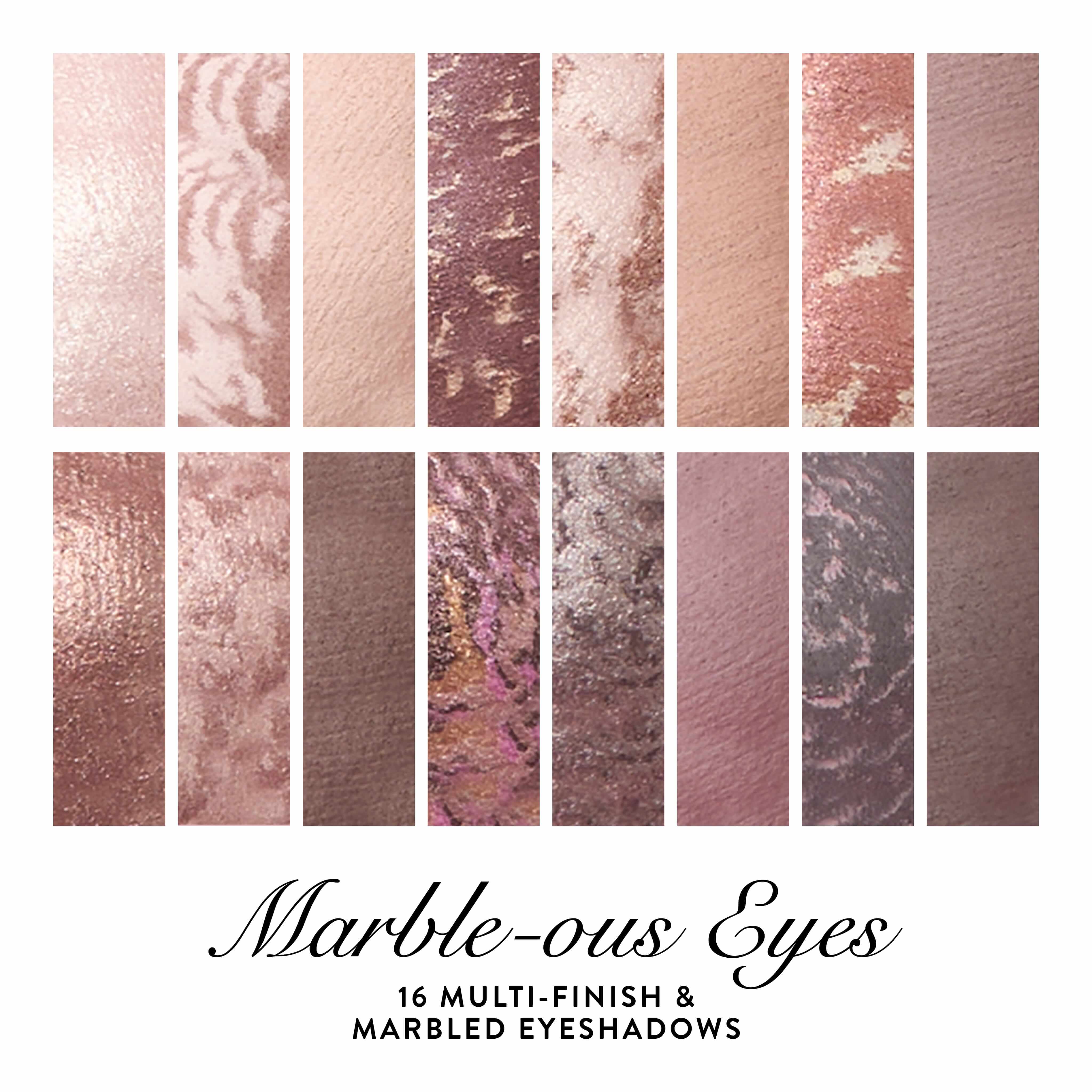 Draper James x Laura Geller  Marble-ous Eyes 16 Multi-Finish & Marbled Eyeshadows - Image 3