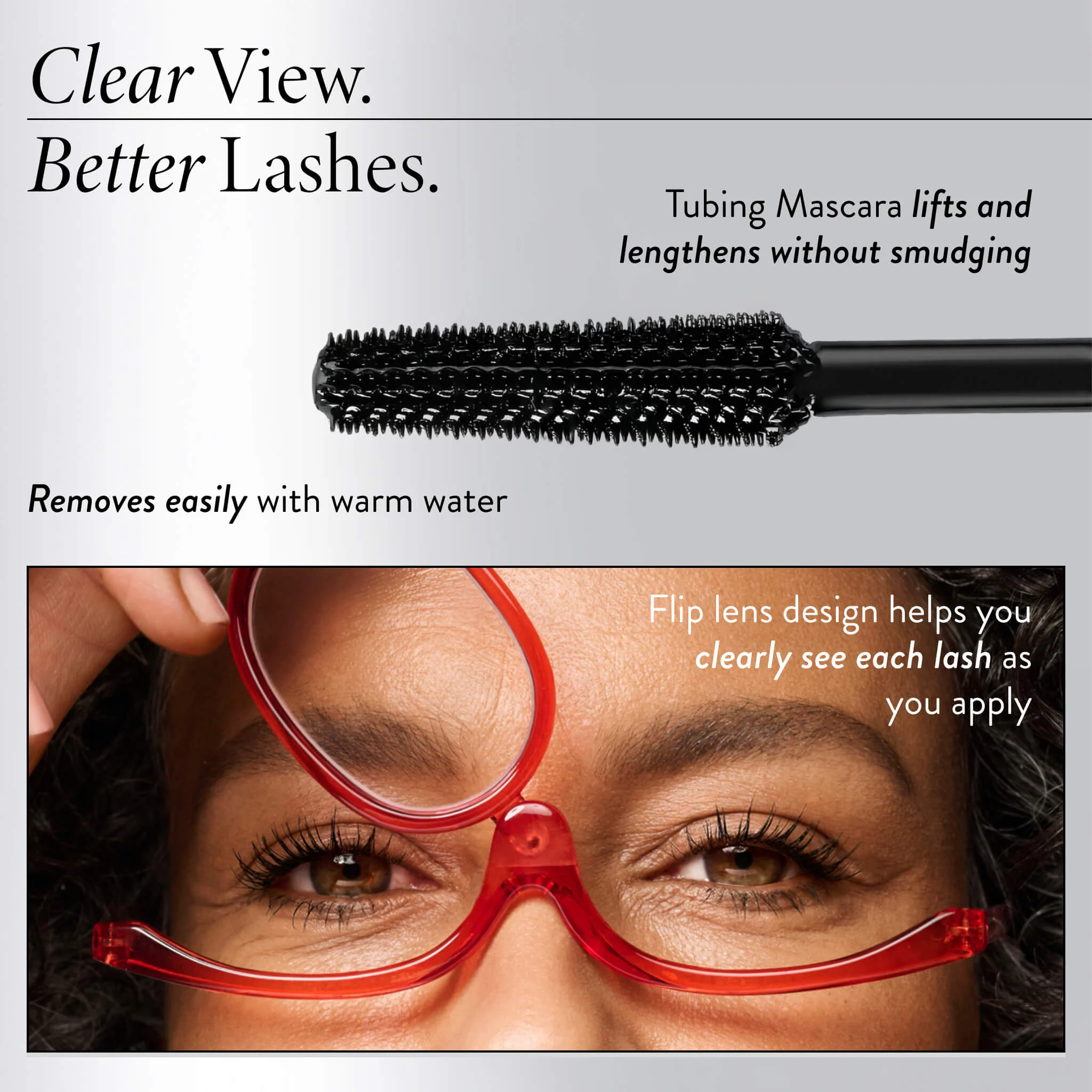 Mascara & Magnifying Makeup Glasses Kit (3PC) - Image 4