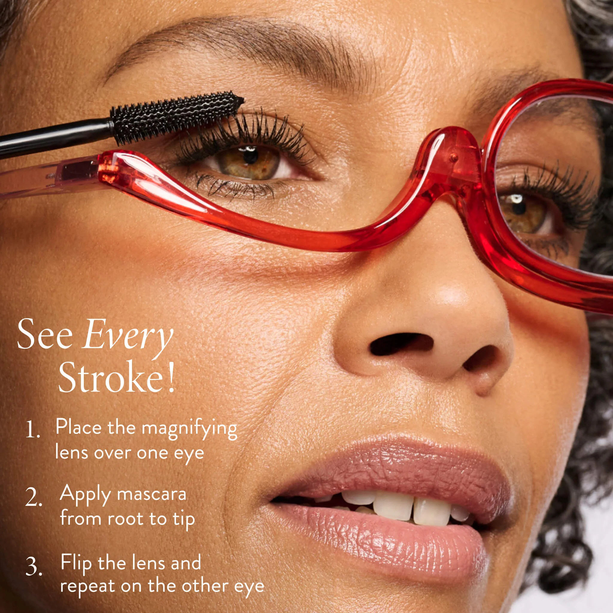Mascara & Magnifying Makeup Glasses Kit (3PC) - Image 5