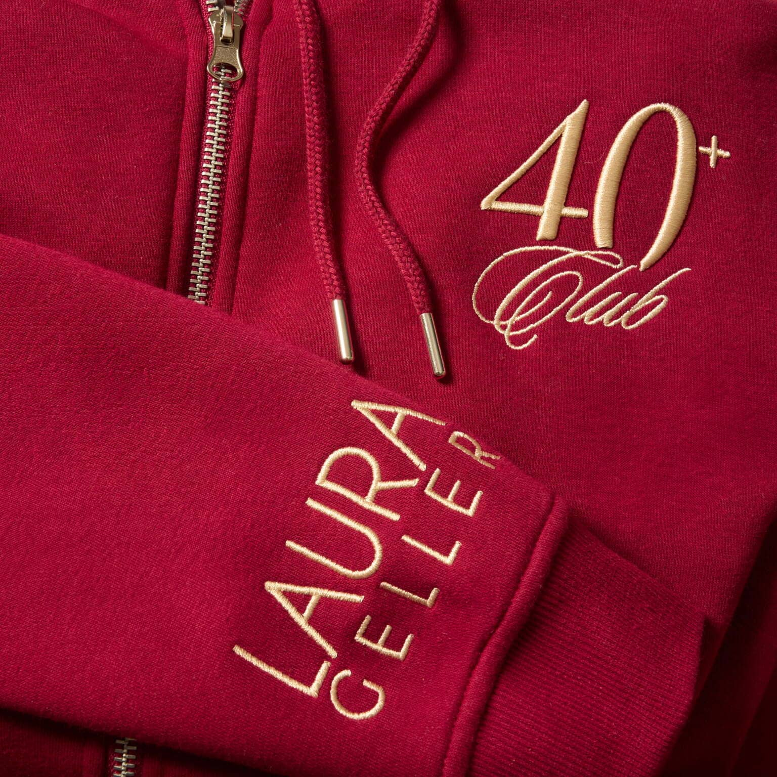 40+ Club Zip-Up Sweatshirt - Image 6