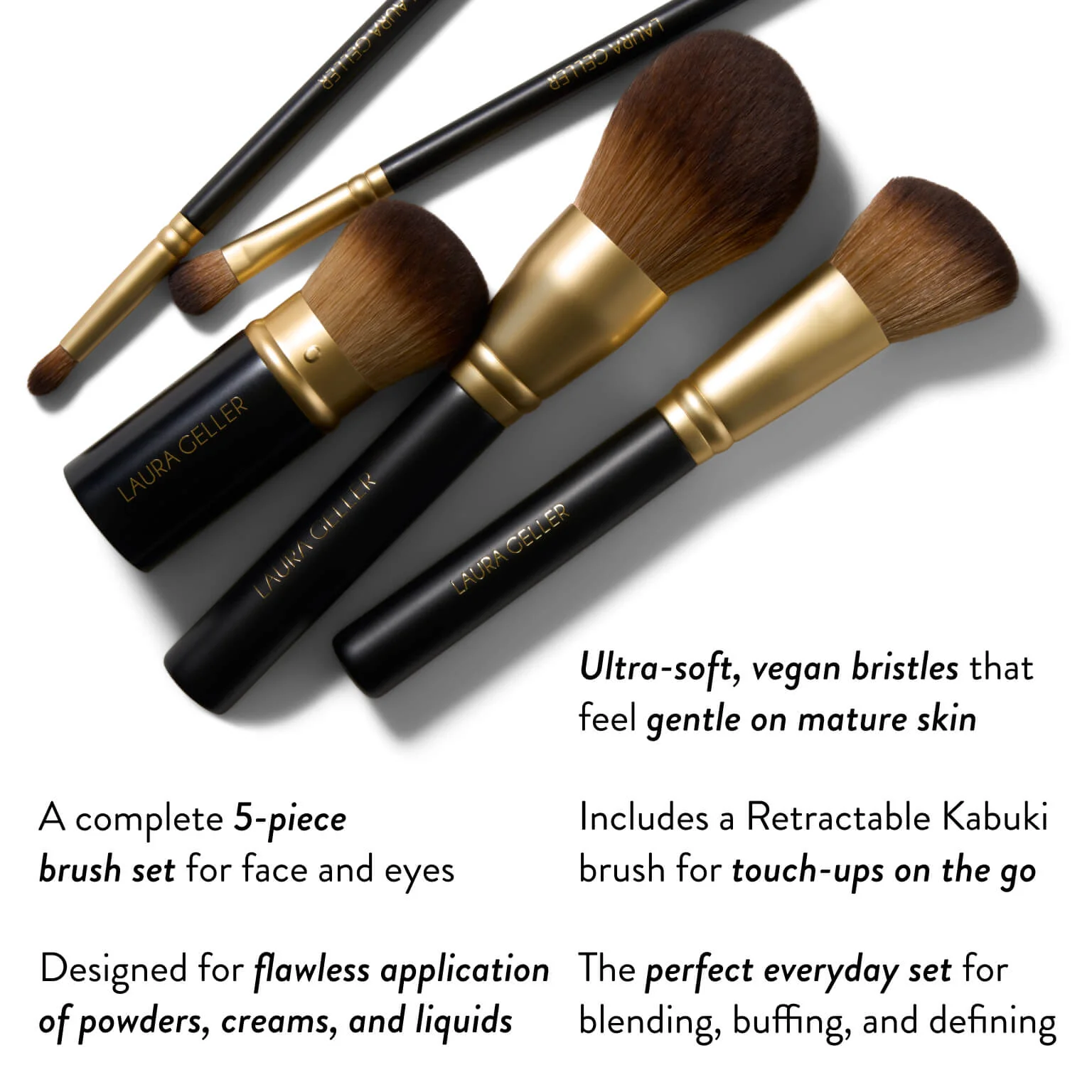 5PC Full Face Brush Set - Image 4